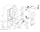 Схема №3 KGN49AC20 с изображением Дверь для холодильника Bosch 00710218