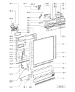 Схема №2 GSF 7597 TW-WS с изображением Панель для посудомойки Whirlpool 481245370912