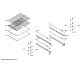 Схема №4 E1524N0 MEGA1524N с изображением Панель управления для духового шкафа Bosch 00445882