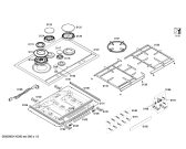 Схема №2 EC845IB90D ENC.EC845IB90D 3G+1W SE76F IH5 с изображением Варочная панель для духового шкафа Siemens 00683158