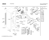 Схема №2 KSU30642 с изображением Дверь для холодильной камеры Bosch 00241522