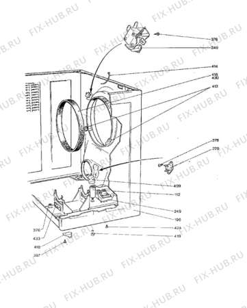 Взрыв-схема стиральной машины Tricity Bendix TM330 - Схема узла Electrical equipment