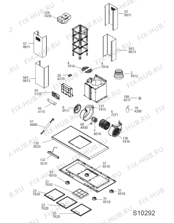 Схема №1 208355404840PRF01183 с изображением Всякое для вентиляции Whirlpool 488000537273