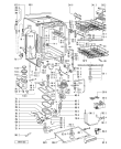 Схема №2 ADG 4562 с изображением Модуль (плата) управления для посудомоечной машины Whirlpool 481221478359