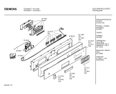 Схема №5 SE34262 с изображением Вкладыш в панель для посудомоечной машины Siemens 00357610