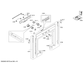 Схема №4 HB75AB250 с изображением Панель управления для плиты (духовки) Siemens 00248101