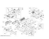 Схема №5 HBC86P763 с изображением Ремкомплект для плиты (духовки) Bosch 00704189
