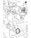 Схема №2 AWM 8143-GB с изображением Порошкоприемник (дозатор) для стиралки Whirlpool 481241868175
