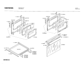Схема №3 HE8012 с изображением Подвесной крепеж для плиты (духовки) Siemens 00111283