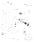 Схема №1 DKB4650HM с изображением Провод для вытяжки Aeg 4055355947