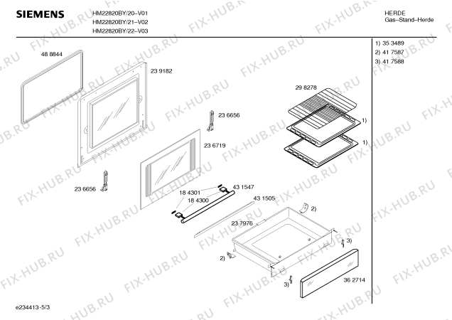 Схема №4 HM22680BY, Siemens с изображением Инструкция по эксплуатации для духового шкафа Siemens 00583581