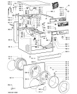 Схема №2 AWO3961 (F092611) с изображением Инструкция по обслуживанию для стиральной машины Indesit C00369845