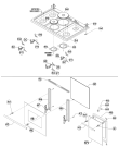 Схема №5 KK92202HW (354964) с изображением Тумблер для плиты (духовки) Gorenje 370111