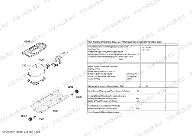 Схема №2 KG33VVI30X с изображением Поднос для холодильника Siemens 00706655