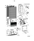Схема №1 B TNF 5322 OX с изображением Элемент корпуса для холодильника Whirlpool 488000292552