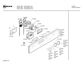 Схема №4 B1541G0 MEGA 4540 с изображением Панель управления для духового шкафа Bosch 00290599