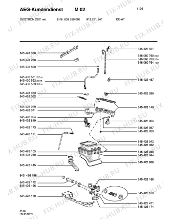 Взрыв-схема посудомоечной машины Quelle OKOTRON 2201 - Схема узла Section3