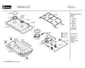 Схема №1 3EMX3042B с изображением Газовый кран для духового шкафа Bosch 00422648