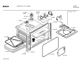 Схема №6 HEN4550 с изображением Панель управления для духового шкафа Bosch 00359126