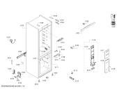 Схема №3 KGN49XI30, Bosch с изображением Дверь для холодильника Bosch 00717302