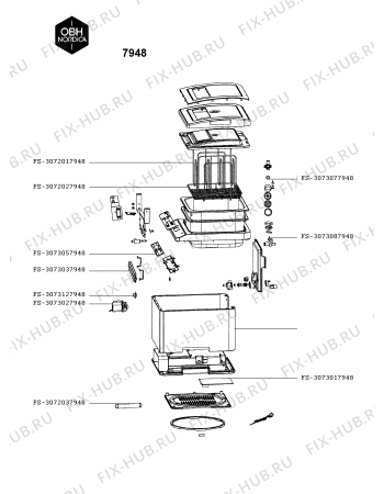 Схема №1 7948 с изображением Блок управления для электромультиварки Seb FS-3073057948