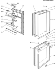 Схема №5 RFP340SE (F002992) с изображением Дверь для холодильника Indesit C00026971