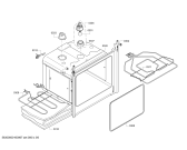 Схема №6 KCM41050 с изображением Панель управления для электропечи Bosch 00709571