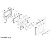 Схема №6 HES7282U с изображением Панель для электропечи Bosch 00449963