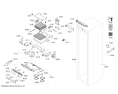 Схема №5 RF463700 с изображением Монтажный набор для холодильника Bosch 00704921