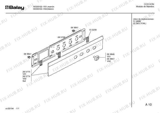 Схема №1 3AE340G с изображением Переключатель для электропечи Bosch 00069847