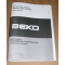 Инструкция по эксплуатации для электропечи Beko 285962493 для Beko BEKO 9550 MW (7718088315)