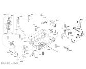 Схема №6 S51E50X7EU с изображением Передняя панель для посудомоечной машины Bosch 00705385