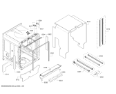 Схема №6 SHEM78W56N с изображением Корзина для посуды для электропосудомоечной машины Bosch 00775830