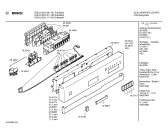Схема №5 SGI5315EU с изображением Передняя панель для посудомойки Bosch 00350543