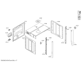 Схема №6 B84H42N5MC Mega SHH 8445 N с изображением Направляющая для плиты (духовки) Bosch 10000391