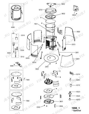 Схема №1 208188804404 AME382 с изображением Обшивка для электровытяжки Whirlpool 480122100425