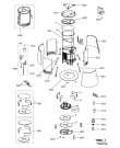 Схема №1 208188804404 AME382 с изображением Обшивка для электровытяжки Whirlpool 480122100425