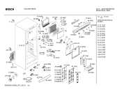 Схема №2 KSU49621ME с изображением Дверь для холодильника Bosch 00242613