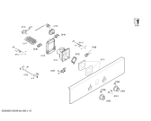 Схема №4 HBN230N60 с изображением Передняя часть корпуса для электропечи Bosch 00674607