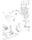 Схема №2 AWO/D 5530 P с изображением Модуль (плата) для стиралки Whirlpool 480111100947
