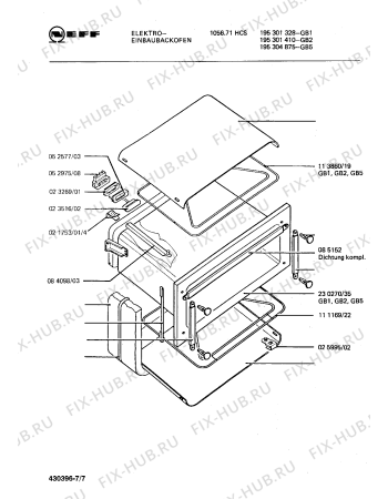 Схема №4 195301328 1056.71HCS с изображением Фронтальное стекло для электропечи Bosch 00113897