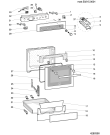 Схема №3 CI45MW (F034639) с изображением Панель для духового шкафа Indesit C00116826