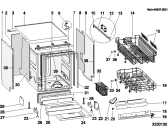 Схема №2 LL40EU (F030408) с изображением Сенсорная панель для посудомоечной машины Indesit C00112076