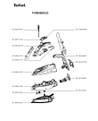 Схема №1 FV9845E0/23 с изображением Ручка для электроутюга Tefal CS-00146933