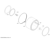 Схема №6 WT46G401 с изображением Силовой модуль запрограммированный для сушильной машины Siemens 10007124