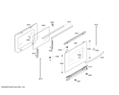 Схема №5 U1524S0GB с изображением Панель управления для духового шкафа Bosch 00447914