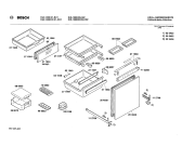 Схема №2 KUL1402GB с изображением Дверь морозильной камеры для холодильной камеры Bosch 00271953