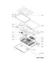 Схема №1 GCI3061XB (F102046) с изображением Поверхность для электропечи Indesit C00430990
