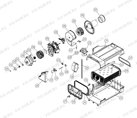 Взрыв-схема стиральной машины Gorenje ES 5 EC (cond) IT   -Grey #316780138 (900002812, TDC44IT) - Схема узла 02