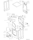 Схема №2 AWZ 8576 с изображением Обшивка для сушилки Whirlpool 480112100963
